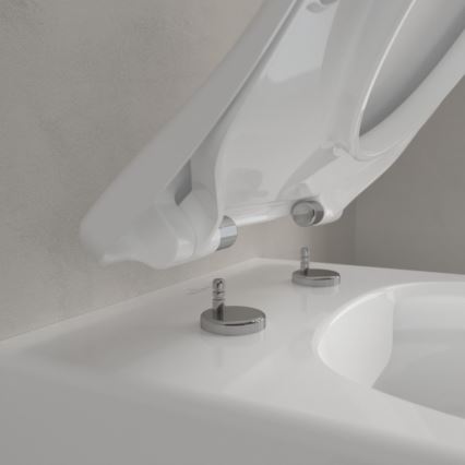 Villeroy & Boch 9M87S101 - Tampa de sanita SoftClose AVENTO branca