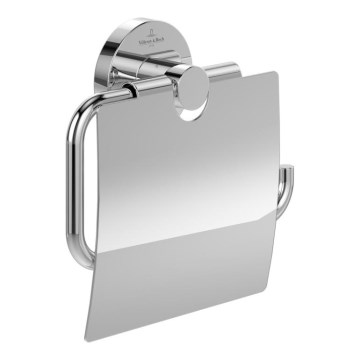Villeroy & Boch TVA15101300061 - Suporte para papel higiénico ELEMENTS em cromo brilhante