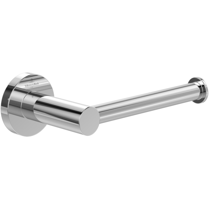 Villeroy & Boch TVA15101400061 - Suporte para papel higiénico ELEMENTS, acabamento em cromo brilhante