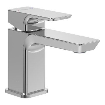 Villeroy & Boch TVW11200100161 - Torneira de lavatório SUBWAY 3.0 12,5 cm cromo brilhante