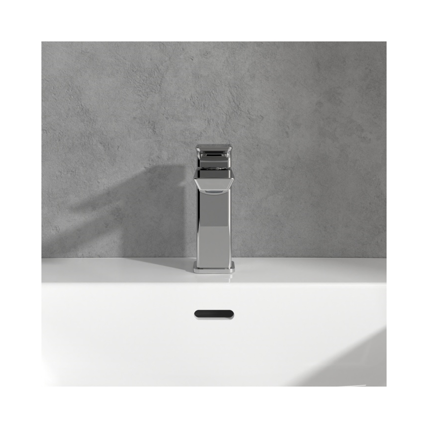 Villeroy & Boch TVW11200300061 - Torneira de lavatório SUBWAY 15,5 cm cromado brilhante
