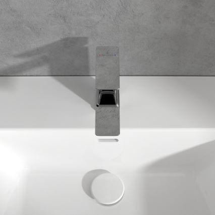 Villeroy & Boch TVW11200300061 - Torneira de lavatório SUBWAY 15,5 cm cromado brilhante