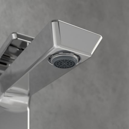 Villeroy & Boch TVW11200300061 - Torneira de lavatório SUBWAY 15,5 cm cromado brilhante