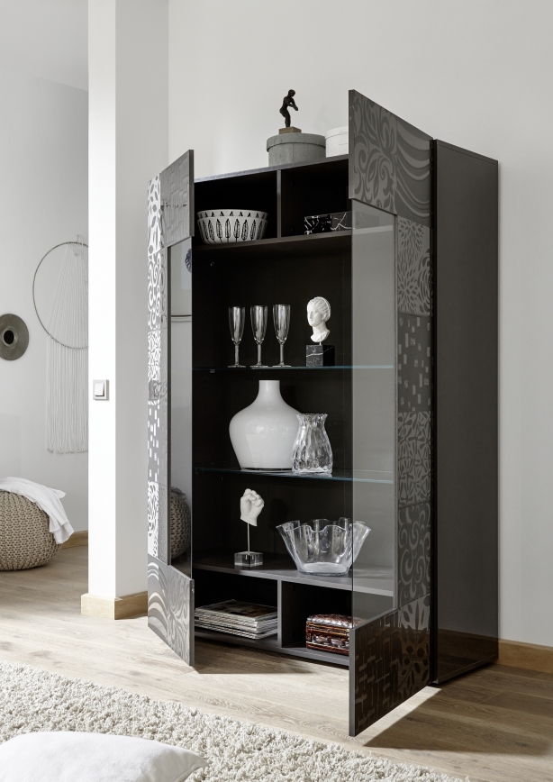Vitrine ARIA antracite