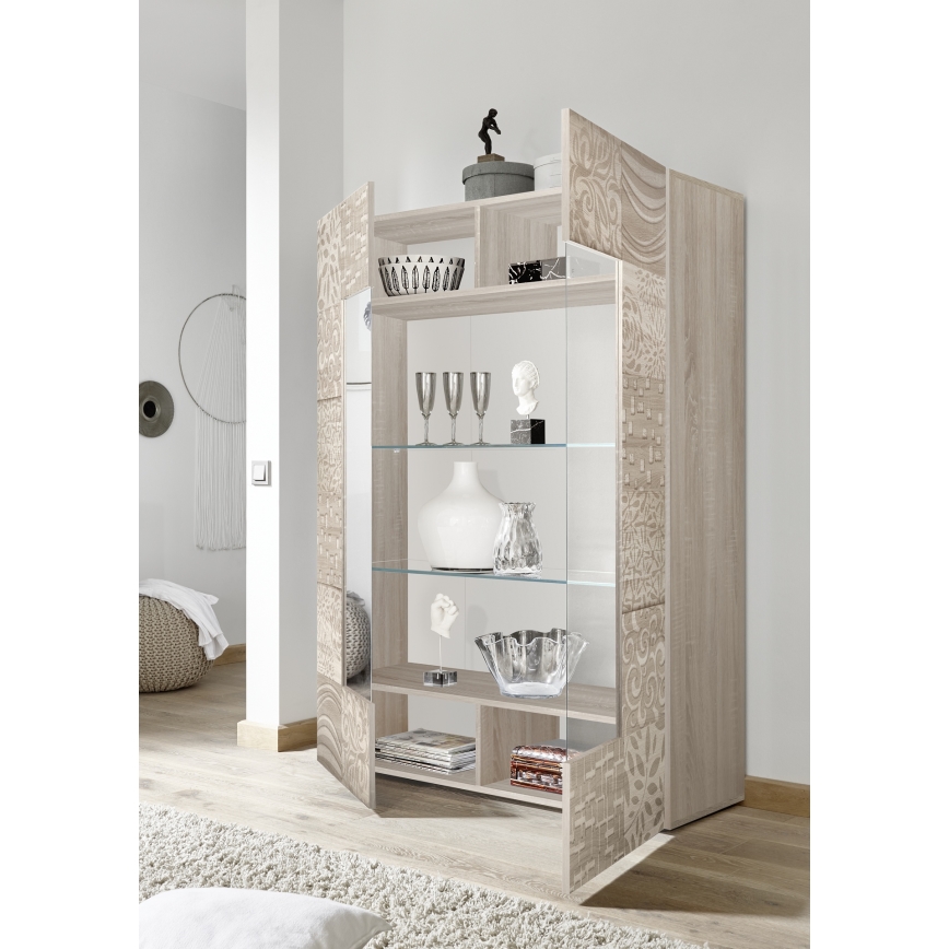 Vitrine ARIA Carvalho Sonoma