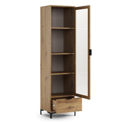 Vitrine LORA carvalho artisan