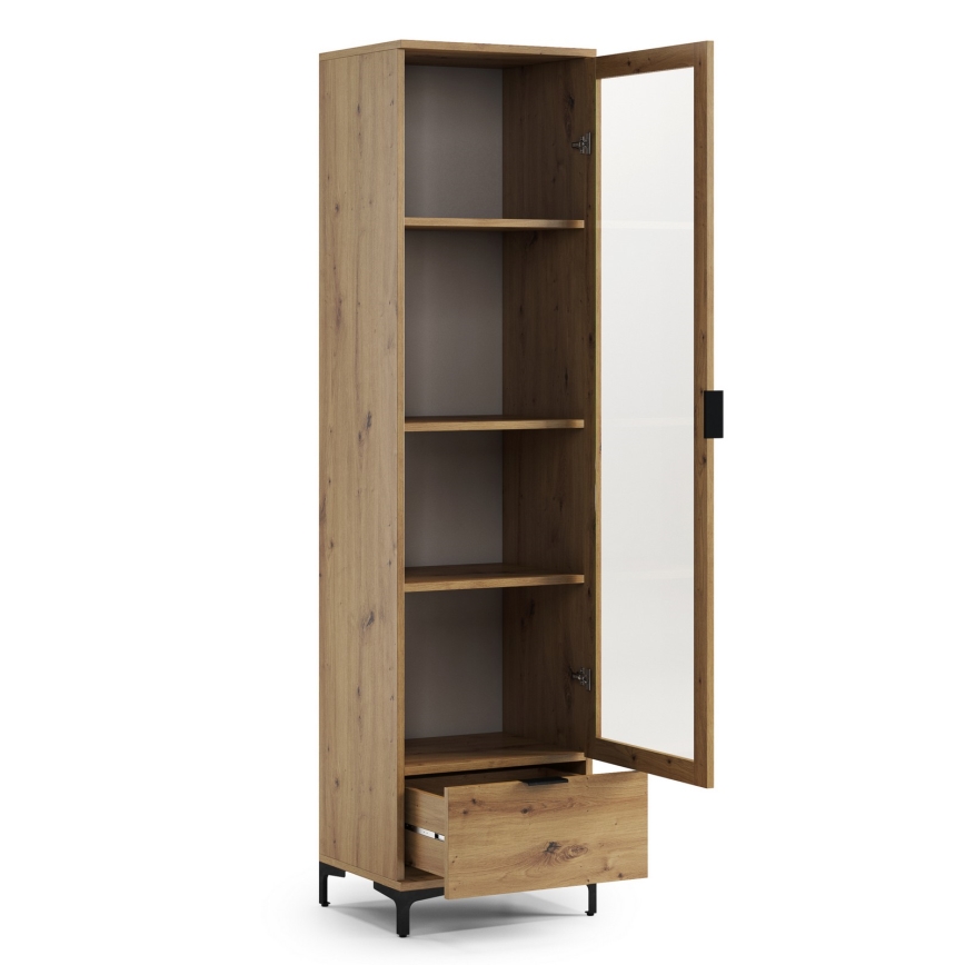 Vitrine LORA carvalho artisan