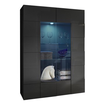 Vitrine SERIAN antracite