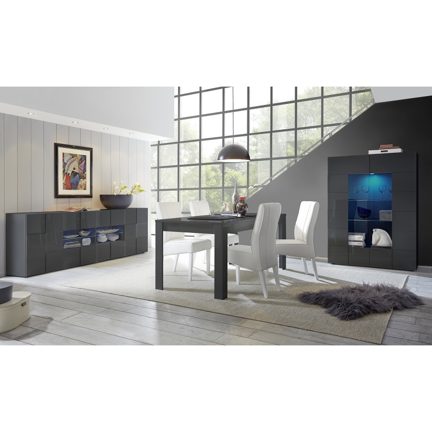 Vitrine SERIAN antracite