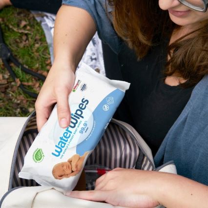 WaterWipes - CONJUNTO 9x Toalhetes húmidos sem plástico 60 pçs (540 pcs)