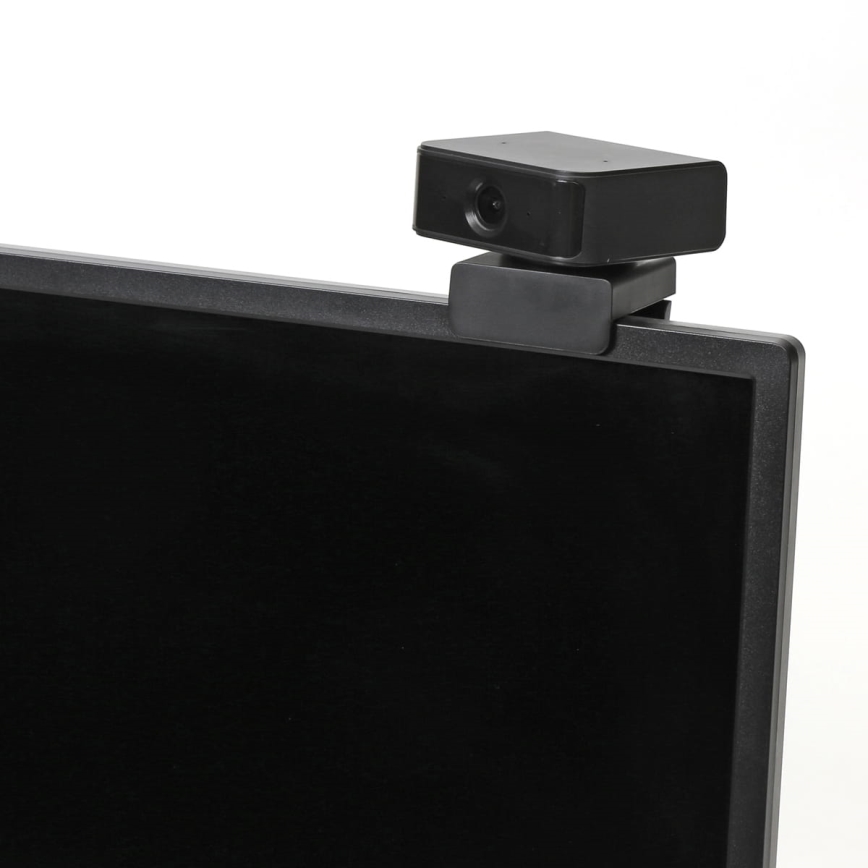Webcam FULL HD 1080p com função de rastreio facial e microfone