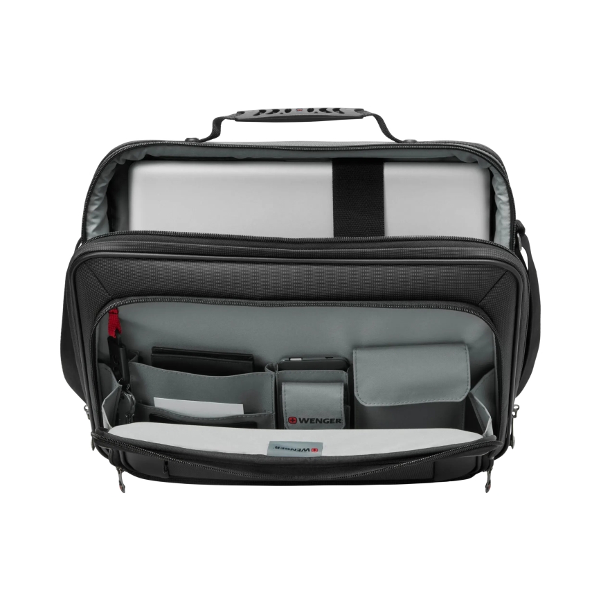 Wenger - Bolsa para computador portátil 10 l 15,6" com bolsa para tablet 10" Insight preto