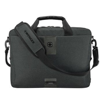 Wenger - Bolsa para computador portátil 15 l 16" com bolsa para tablet 10" MX ECO Brief cinzento