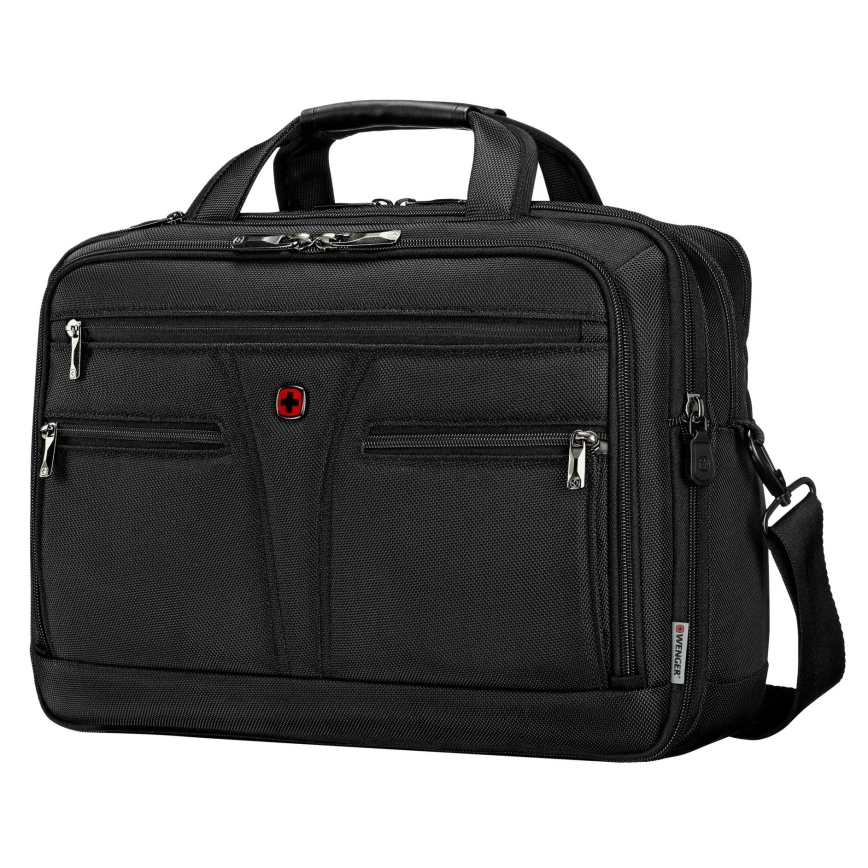 Wenger - Bolsa para computador portátil 19 l 14-16" com bolsa para tablet 10" BC Estrela preto