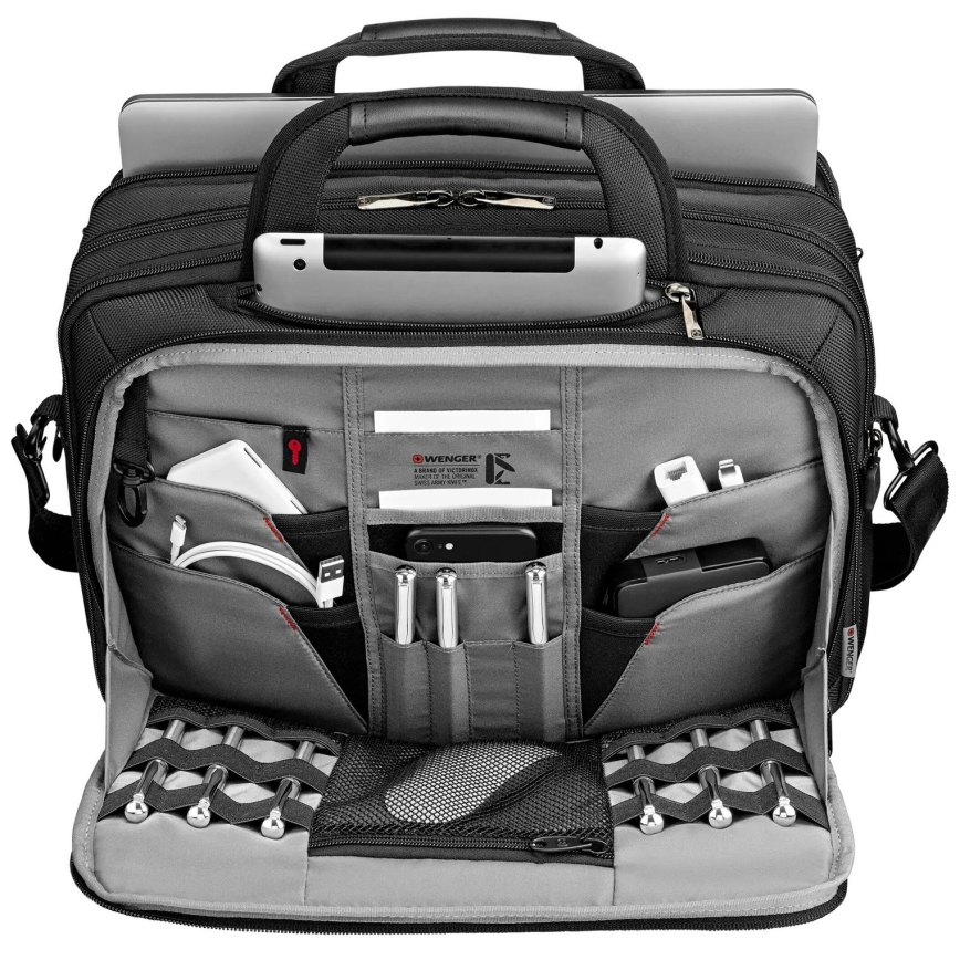 Wenger - Bolsa para computador portátil 19 l 14-16" com bolsa para tablet 10" BC Estrela preto