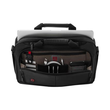 Wenger - Bolsa para computador portátil 5 l 14 com bolsa para tablet 10 Source preto