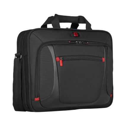 Wenger - Bolsa para computador portátil 9 l 16" com bolsa para tablet 10" Sensor preto