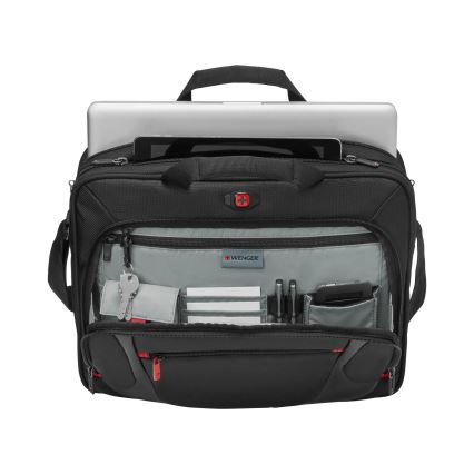 Wenger - Bolsa para computador portátil 9 l 16" com bolsa para tablet 10" Sensor preto