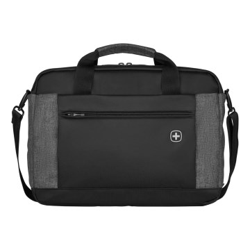 Wenger- Bolsa para computador portátil 9 l 16" com bolsa para tablet 10" Underground preto/cinzento