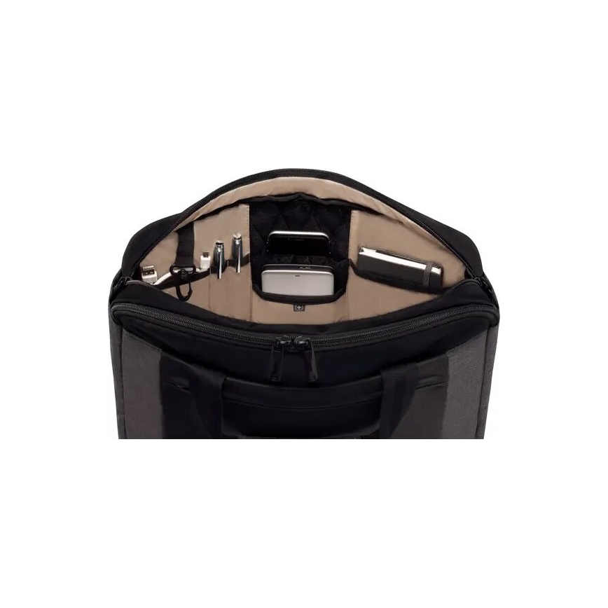 Wenger- Bolsa para computador portátil 9 l 16" com bolsa para tablet 10" Underground preto/cinzento