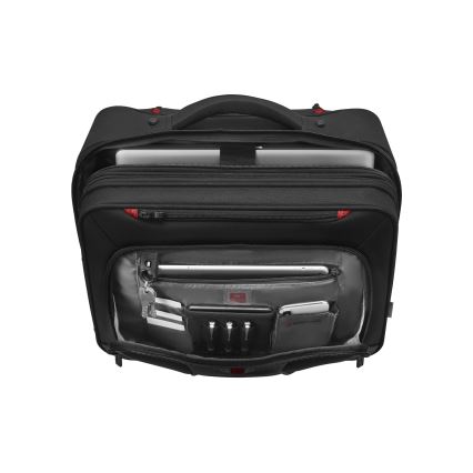 Wenger - Mala de negócios com rodas 20 l 16” Transfer preto