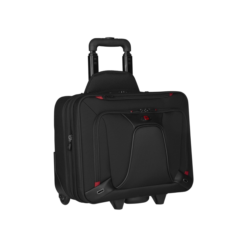 Wenger - Mala de negócios com rodas 20 l 16” Transfer preto