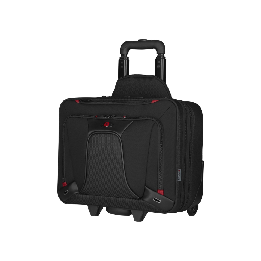 Wenger - Mala de negócios com rodas 20 l 16” Transfer preto