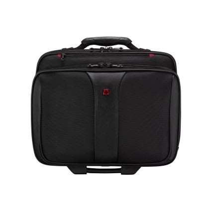 Wenger - Mala de viagem com rodas 25 l 17“ + bolsa para portátil 15,6” Patriot preto