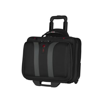 Wenger - Mala de viagem com rodas 29 l + mala para portátil 15,6" Granada preto