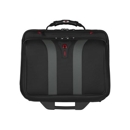 Wenger - Mala de viagem com rodas 29 l + mala para portátil 15,6" Granada preto
