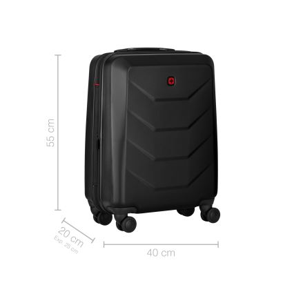 Wenger - Mala de viagem com rodas 36 l Prymo preto