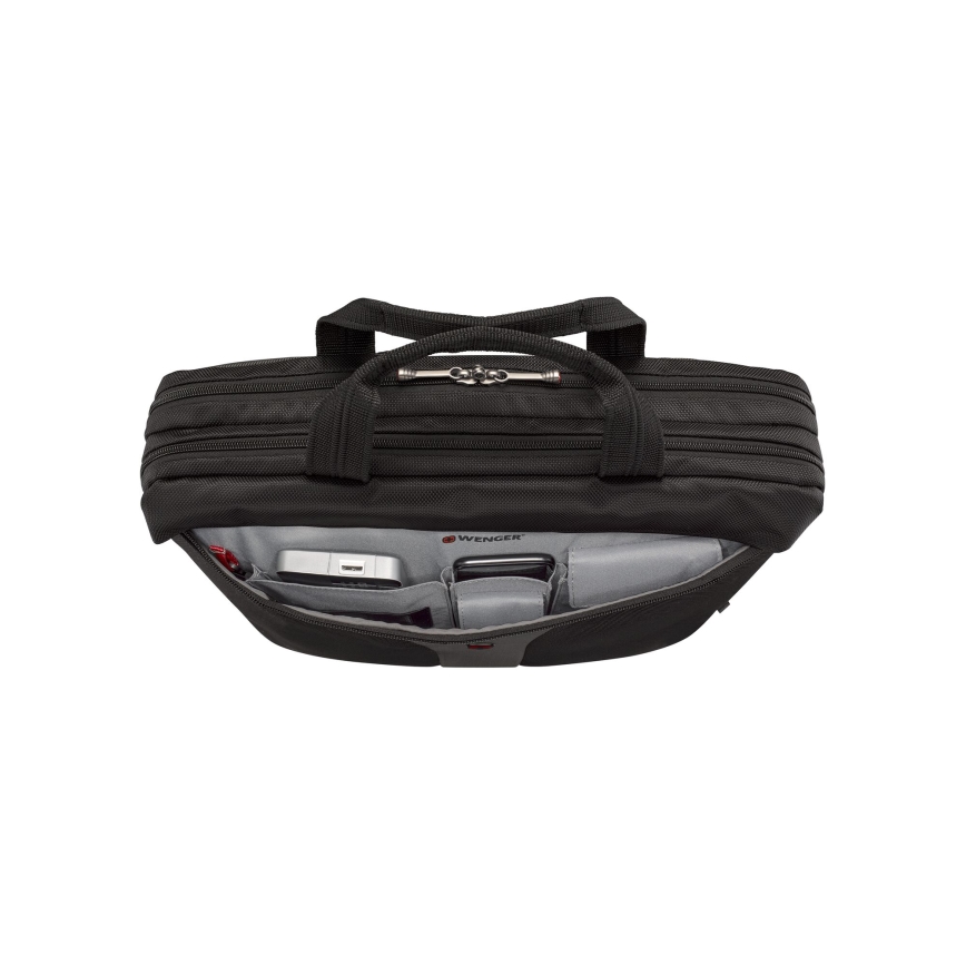 Wenger - Mala para computador portátil 12 l 17" Legacy preto