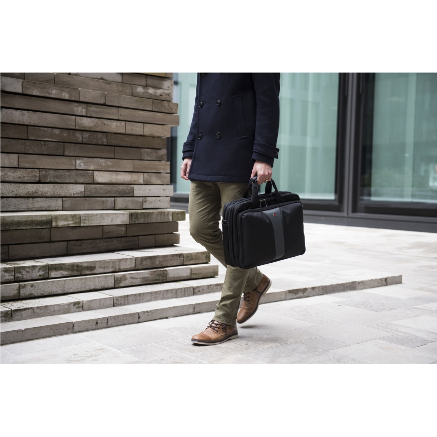 Wenger - Mala para computador portátil 15 l 16" Legacy Double preto