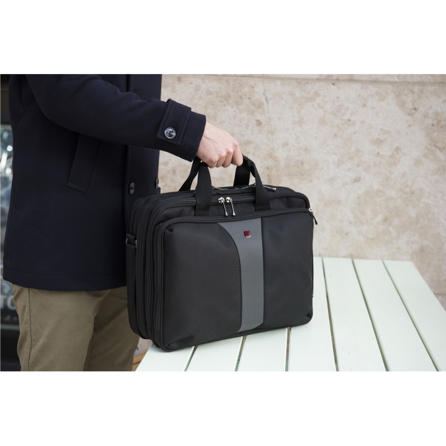 Wenger - Mala para computador portátil 15 l 16" Legacy Double preto