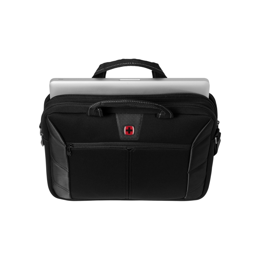 Wenger - Mala para computador portátil 8 l 16" Sherpa preto