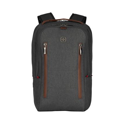 Wenger - Mochila para computador portátil 15 l 16“ com bolsa para tablet 12” + bolsa de ombro City Upgrade 2in1 cinzento