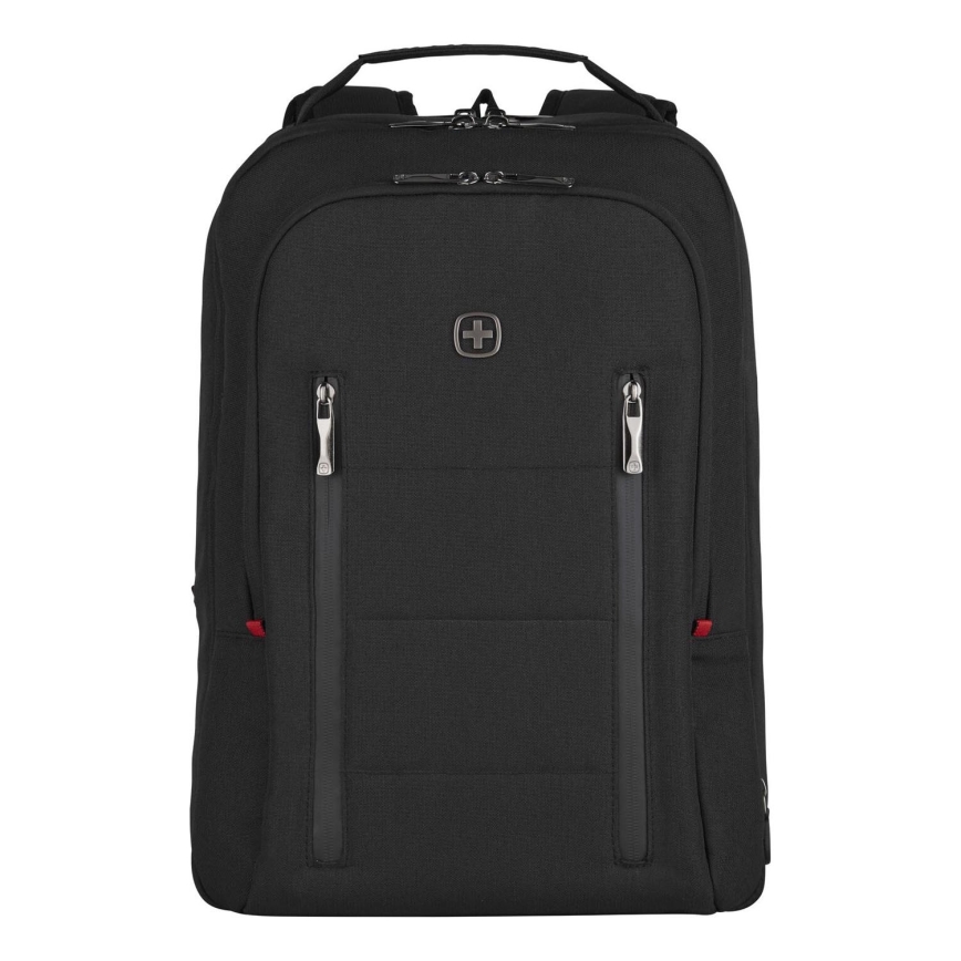 Wenger - Mochila para computador portátil 16 l 16" com bolsa para tablet 12" Cidade Traveler preto