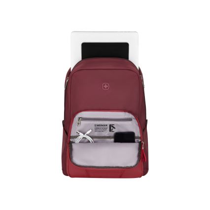 Wenger - Mochila para computador portátil 20 l 15,6" com bolsa para tablet 10" Movimento vermelho
