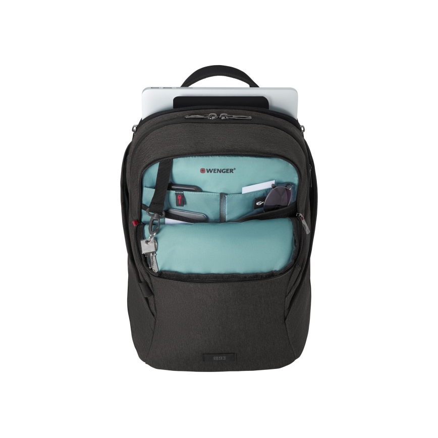 Wenger - Mochila para computador portátil 21 l 16" com bolsa para tablet 10" MX Iluminação preto