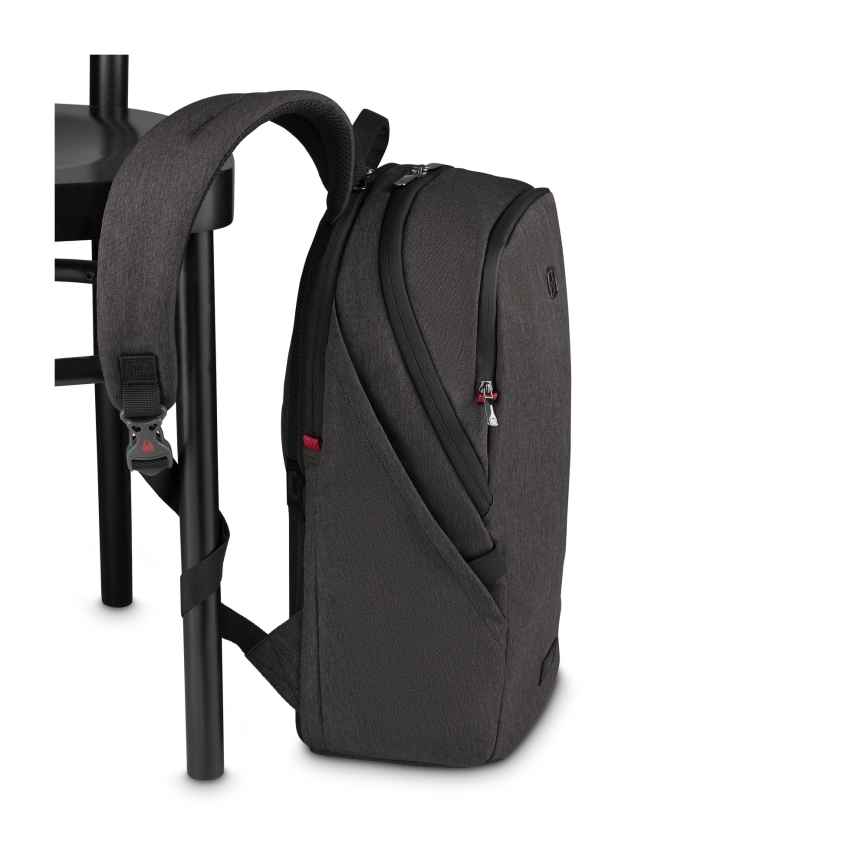 Wenger - Mochila para computador portátil 21 l 16" com bolsa para tablet 10" MX Iluminação preto