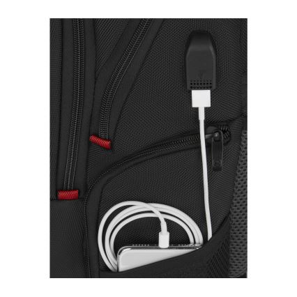 Wenger - Mochila para computador portátil 25 l 16" com bolsa para tablet 10" Pegasus Deluxe preto