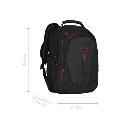 Wenger - Mochila para computador portátil 25 l 16" com bolsa para tablet 10" Pegasus Deluxe preto
