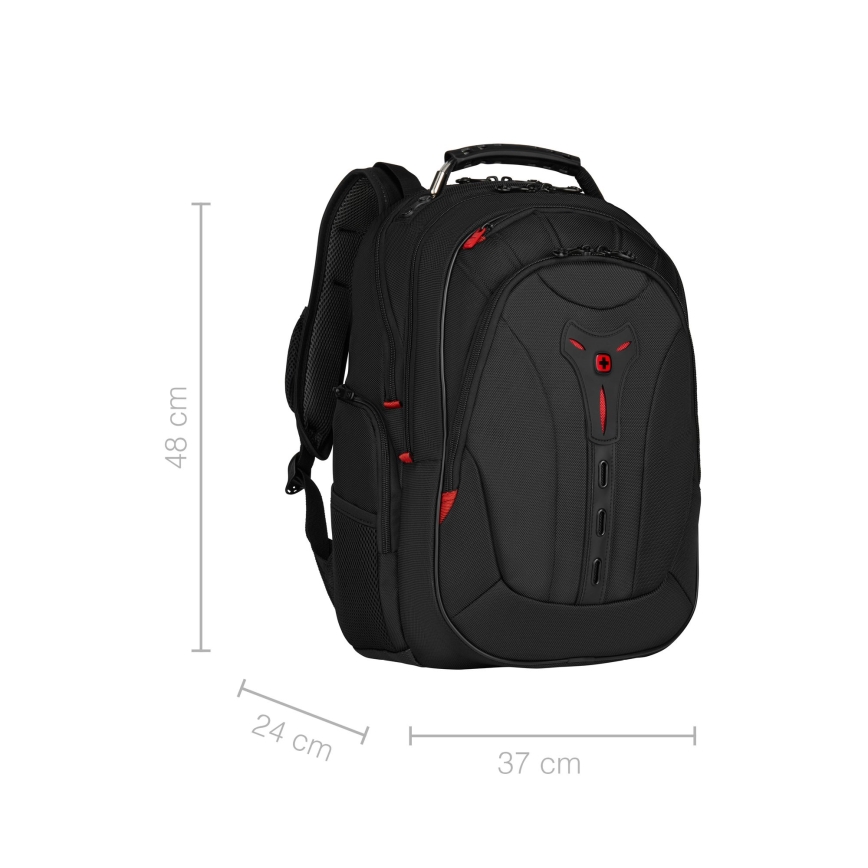 Wenger - Mochila para computador portátil 25 l 16" com bolsa para tablet 10" Pegasus Deluxe preto