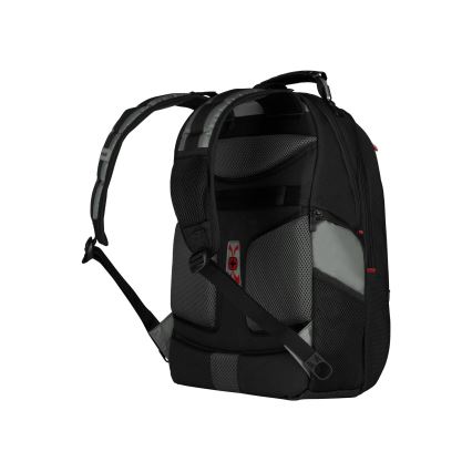 Wenger - Mochila para computador portátil 25 l 17" com bolsa para tablet 12" Pegasus preto/cinzento