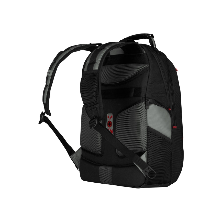 Wenger - Mochila para computador portátil 25 l 17" com bolsa para tablet 12" Pegasus preto/cinzento