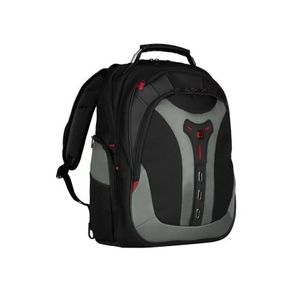 Wenger - Mochila para computador portátil 25 l 17" com bolsa para tablet 12" Pegasus preto/cinzento