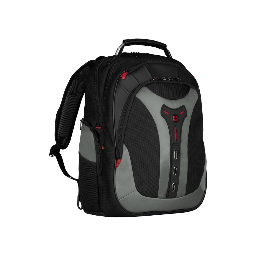 Wenger - Mochila para computador portátil 25 l 17" com bolsa para tablet 12" Pegasus preto/cinzento