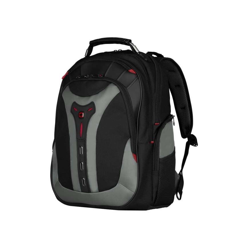 Wenger - Mochila para computador portátil 25 l 17" com bolsa para tablet 12" Pegasus preto/cinzento