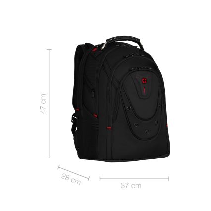 Wenger - Mochila para computador portátil 26 l 17" com bolsa para tablet 10" Ibex Ballistic Deluxe