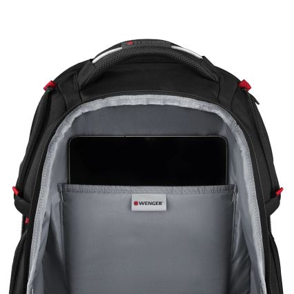 Wenger - Mochila para computador portátil 29 l 17,3'' com bolsa para tablet 12" Leitor One preto
